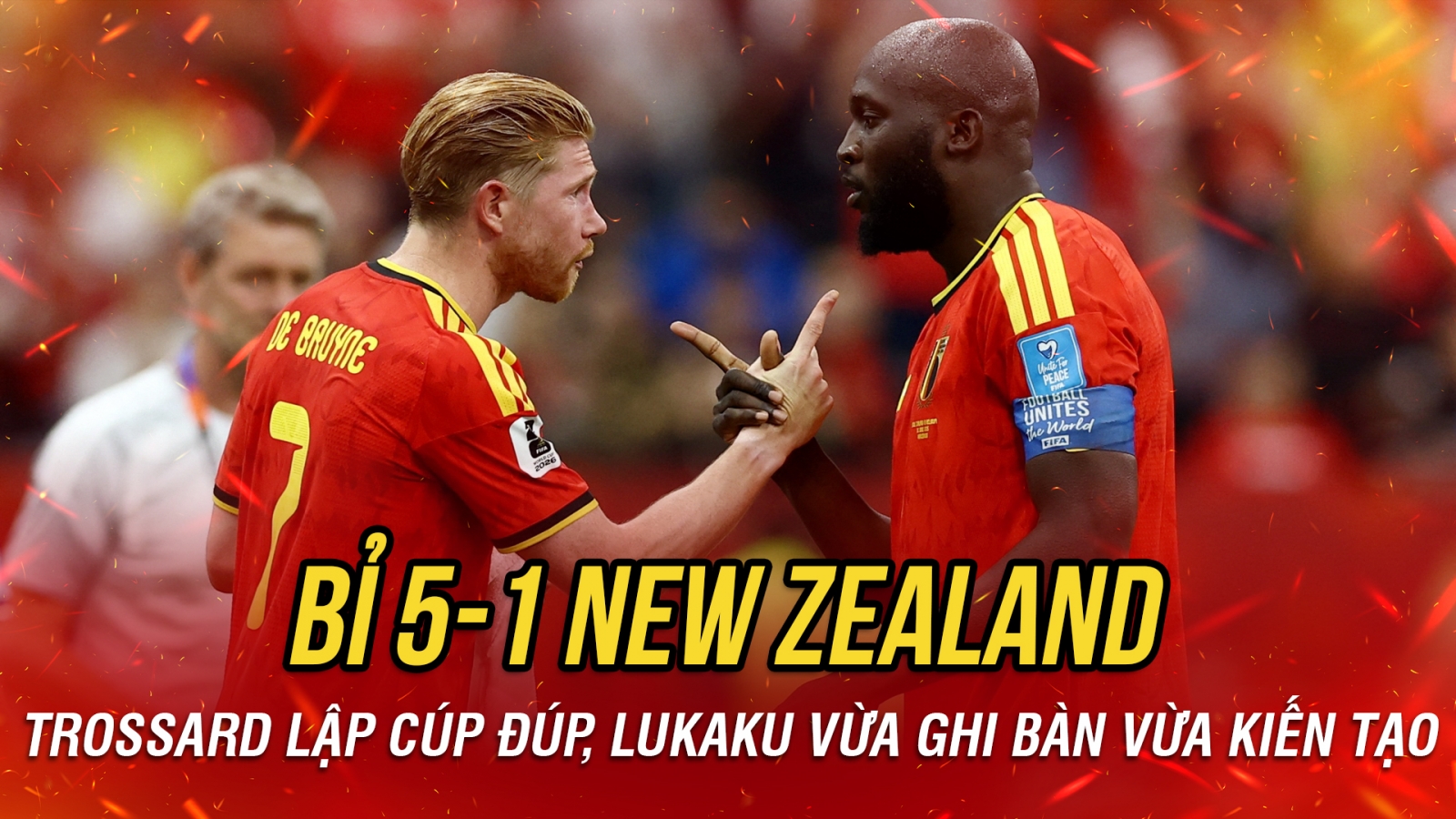 Kết quả World Cup 2026 hôm nay 27/6: Lukaku tỏa sáng, Bỉ thắng đậm New Zealand